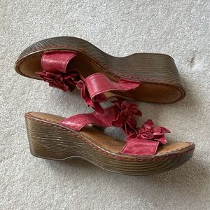 Born flower sandals